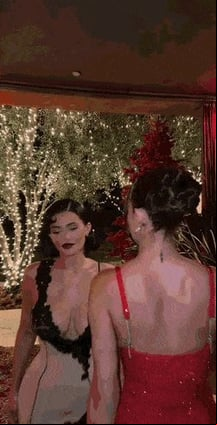 With Stassiebaby (from her TikTok)
