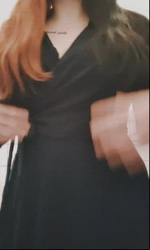 Hiding the leather until the dress come off